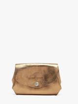 Portemonnee Le Gustave Leder Paul marius Goud vintage GUSTAVEM
