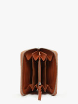 Portefeuille Alice Cuir Paul marius Marron vintage ALICE-vue-porte