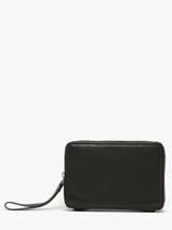 Portefeuille Alice Cuir Paul marius Noir vintage ALICE