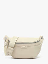 Sac Banane David jones Beige saffiano CM7371