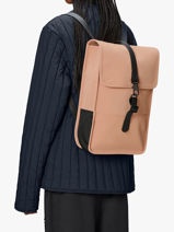 Sac  Dos 1 Compartiment + Pc 13" Rains Marron city 13020-vue-porte