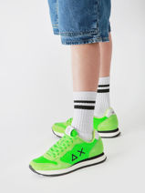 Sneakers Tom Solid Sun68 Vert men Z35101-vue-porte