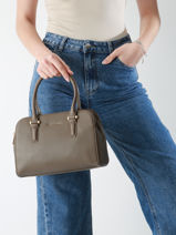 Sac  Main Alpes David jones Marron alpes CM6827H-vue-porte