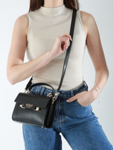 Sac Bandoulire Eco Aldith Guess Noir eco aldith VG964178-vue-porte