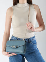 Cross Body Tas Anadela Guess Blauw anadela BG963721-vue-porte