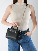 Sac Bandouli�re Lorelei Guess Noir lorelei VG963976-vue-porte