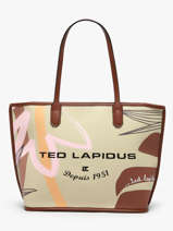Sac Port paule Masha Ii Ted lapidus Marron masha ii VE61912