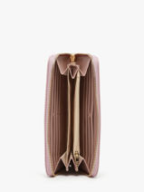 Portefeuille Ted lapidus Rose jara TLMQ1501-vue-porte