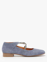 Ballerinas Anima Uit Leder Mam'zelle Blauw accessoires CSGAN25