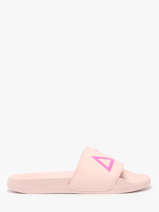 Claquettes Logo Sun68 Rose women X35204