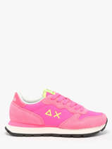 Sneakers Ally Solid Nylon Sun68 Roze women Z35201