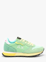 Sneakers Ally Color Explosion Sun68 Vert women Z35204