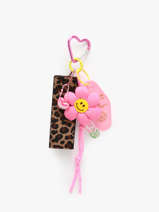 Bag Charm Pink Flower Fifille club Roze grigris FLO