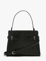 Sac Port paule Emie Cuir Le tanneur Noir emie TEMI1670
