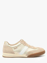 Sneakers Witney Uit Leder Mephisto Bruin women P5147341