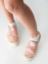 Sneakers Pampa Oxford Palladium Rose women 92351664-vue-porte