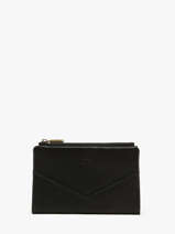 Portefeuille Vintage Cuir Mila louise Noir vintage 3760CX