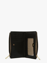 Portefeuille Vintage Cuir Mila louise Noir vintage 3576X-vue-porte