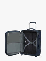 Uitbreidbare Handbagage Samsonite Blauw respark 143312-vue-porte