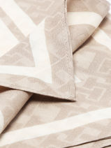 Foulard Elevated Chic Tommy hilfiger Blanc elevated chic AW17144-vue-porte