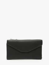 Portefeuille Porte-monnaie Miniprix Noir grained 78COK872