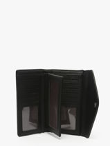 Portefeuille Porte-monnaie Miniprix Noir grained 78COK872-vue-porte