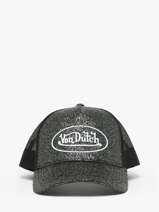 Casquette Von dutch Noir accessoires GLIB