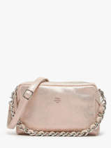 Sac Bandoulière Mama Cuir Mila louise Rose vintage 23673X