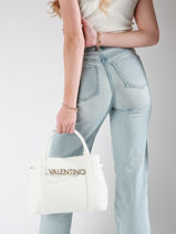 Sac Port Main Selma Re Valentino Blanc selma re VBS8Y504-vue-porte