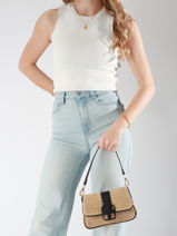 Cross Body Tas Celine Laurent david Beige ld bags 951-vue-porte