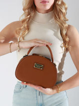 Cross Body Tas Isadora Ted lapidus Bruin isadora TLRR2141-vue-porte
