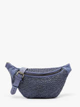 Sac Banane Biba Violet leather BRI5L