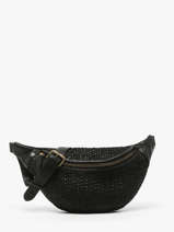 Sac Banane Biba Noir leather BRI5L