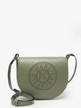 Sac Bandoulire K Circle Cuir Karl lagerfeld Vert k circle A1W30212