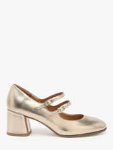 Pumps Uit Leder Tamaris Goud women 44