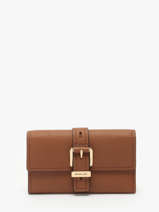 Portefeuille Cuir Michael kors Marron nolita F4GY5E8L