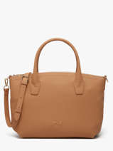 Sac  Main Victoria Cuir Nathan baume Marron victoria 88