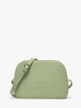 Sac Bandoulire Lilou Cuir Nathan baume Vert egee 2