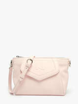 Sac Bandoulire Candy Cuir Nathan baume Rose candy 7