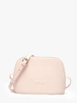 Sac Bandoulire Lilou Cuir Nathan baume Rose egee 2