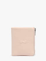 Portefeuille Rallye Cuir Nathan baume Rose original n 476N