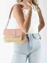 Cross Body Tas Unika Valentino Roze unika VBS8P13P-vue-porte