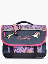 Cartable 2 Compartiments Cameleon Bleu actual PBBACA38