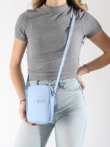 Sac Bandoulire N City Cuir Nathan baume Bleu n city 5-vue-porte