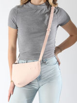 Cross Body Tas City Perle Leder Nathan baume Roze n city N1811000-vue-porte