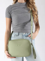 Sac Bandoulire Camera Bag Cuir Nathan baume Vert nathan 2-vue-porte