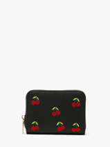 Porte-monnaie Miniprix Noir safiano 78SM2686