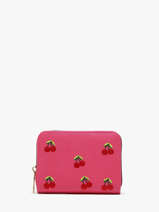 Porte-monnaie Miniprix Rouge safiano 78SM2686
