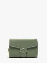 Portemonnee Met Kaarthouder Miniprix Groen safiano 78SM2650