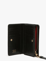 Portefeuille Leder Lancel Zwart origami A13423-vue-porte